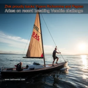 Zhik proudly backs Yoann Richomme and Paprec Arkea on record  breaking Vendée challenge