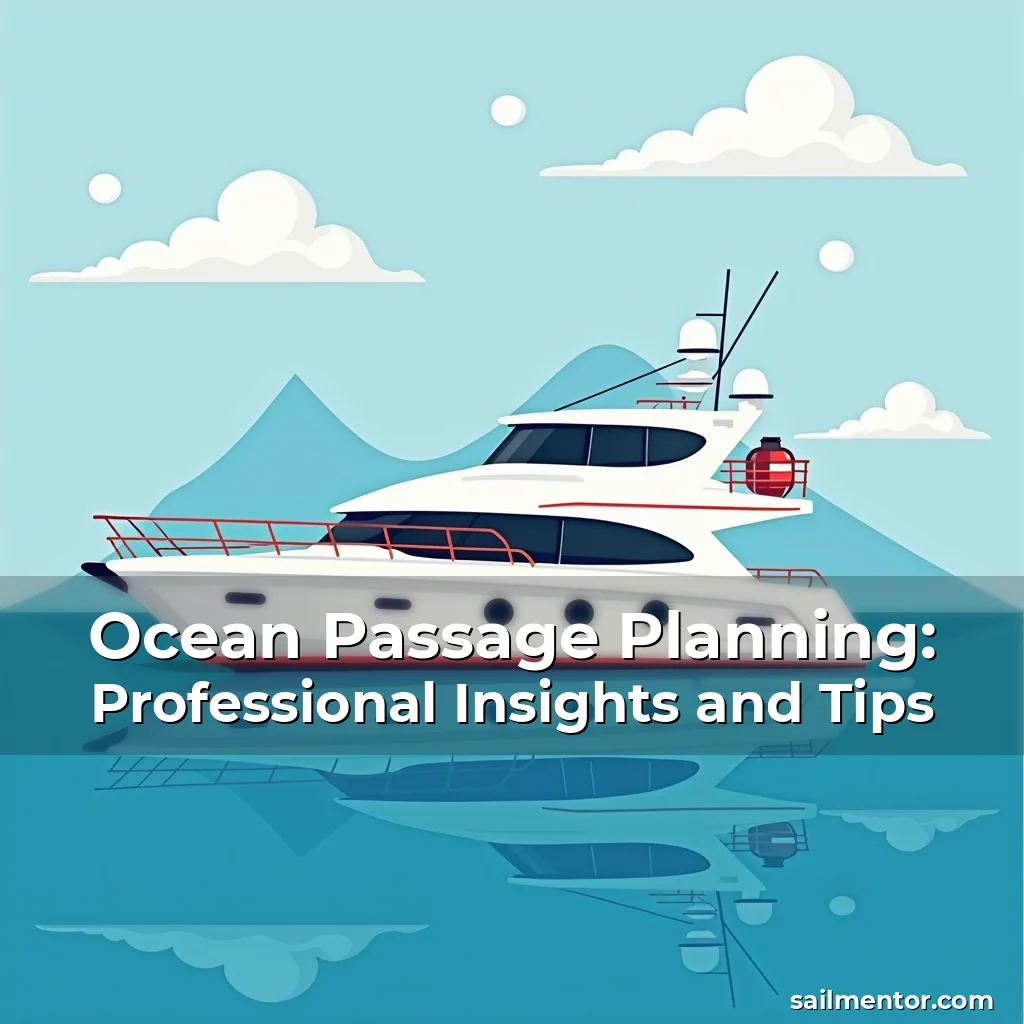 Ocean Passage Planning: Professional Insights and Tips