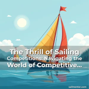The Thrill of Sailing Competitions: Navigating the World of Competitive Windsports