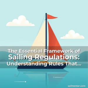 The Essential Framework of Sailing Regulations: Understanding Rules That Govern Safe Waters