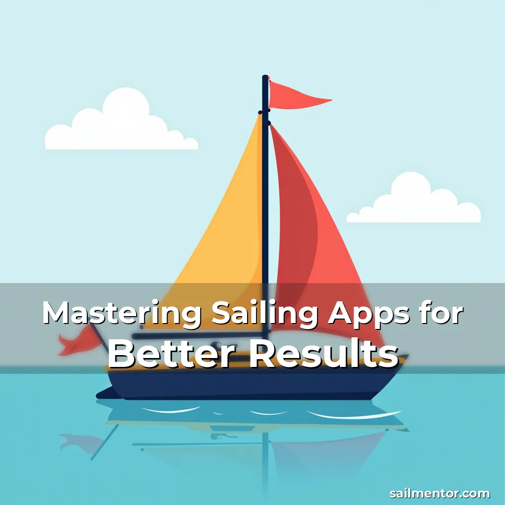 Mastering Sailing Apps for Better Results